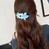 Horquilla de Flores Degradadas para Mujer Flequillo Lateral Pinza de Pico de Pato Tiara Dulce Linda Clip para Cabello Roto Horquilla