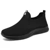 Sapatos Masculinos, Estilo Transfronteiriço Novo de Verão, Sapatos de Tecido Old Beijing com Solado Macio, Tênis Pai Respiráveis, Sapatos de Caminhada Slip-On Confortáveis