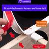Tira de vedação TPE em forma de U, tira de borda de fechamento em formato especial, tábua de corte de armário, fechamento de piso, tira de borda autoadesiva