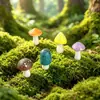 Musgo Micro-Paisagismo Criativo Cogumelos Artificiais Floresta Bonsai Jardinagem DIY Decoração de Paisagismo Acessórios Pequenos Enfeites