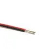 Fio paralelo vermelho e preto 2468 18awg 34 14 fio paralelo duplo cobre estanhado fio eletrônico fio de extensão 100 metros um rolo
