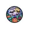 Serie de Halloween Creativa de Dibujos Animados Redonda Gruesa Oficina Estudio Escritorio de Computadora Alfombrilla Pequeña Popular Transfronteriza Mouse Pad