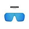 2020 nuevas gafas de sol transfronterizas gafas de sol integradas Gafas de sol cuadradas de moda europea y americana para mujer en stock al por mayor