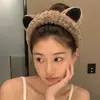 Novas tiaras infantis estilo coreano 2026, tiaras de desenho animado versáteis, acessórios de cabelo fofos e doces, tiaras de pelúcia para meninas
