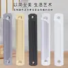 Manija Pequeña de Aleación de Aluminio para Mosquitero, Manija Engrosada para Puerta Corredera de Montaje Superficial, Puerta Corredera de Balcón, Ventana, Puerta de Gabinete, Cajón Manija Pequeña