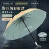 Nuevo paraguas de dosel de 12 varillas ampliado color macarrón contraste dual para sol y lluvia protección solar y resistente al viento, disponible en varios colores