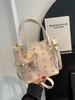 Bolso de mano informal popular transfronterizo de este año para mujer, nuevo bolso de mensajero de hombro combinable a la moda 2025, bolso tipo cubo