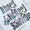 Colgante pequeño de panda nuevo llavero llavero de panda pequeño muñeco con logo personalizado recuerdo regalo pequeño venta al por mayor