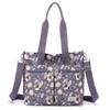 Bolsa estampada feminina, nova, grande capacidade, nylon, lona, bolsa tote, casual, feminina, bolsa transversal de ombro, para todos os gostos