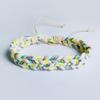 C100 Nuevo Estilo Cuerda de Algodón y Cáñamo Estilo Coreano Pulsera Diseño Simple Casual Pulsera Cuerda Tendencia de Moda