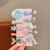 Lindo y Fresco Set de Pinzas para el Cabello para Niñas Estilo Océano Concha Estrella Perla Pasador Niñas Accesorios para el Cabello de Princesa Venta al por Mayor