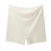 Shorts de Seguridad para Mujer, Anti-Exposición, Jacquard en Relieve, Forro de Seda, Transpirables, Bordes que no se Enrollan, Cintura Alta, Control de Abdomen, Pantalones Interiores de Base para Mujer