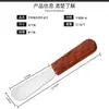 Fábrica en stock mango de madera acero inoxidable cuchillo para untar mermelada crema raspador de queso cuchillo para mantequilla herramienta para hornear