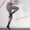 Meias Antiderrapantes de Outono, Meias para Pilates, Meias Longas de Yoga para Mulheres, Meias Profissionais para Esportes e Fitness, Meias de Algodão Listradas de Comprimento Médio