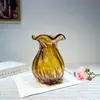 Estilo Francês de Luxo Leve Vaso de Atmosfera de Vidro Feito à Mão para Casa, Pousada, Quarto Modelo de Hotel, Ornamento Decorativo de Alta Qualidade