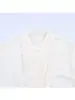 Camisa cárdigan para mujer estilo europeo y americano transfronterizo marca Z, artículo semi-fashion de gran venta en Aliexpress, caída color blanco roto, dulce y fresco Za