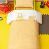 2026 Novo Modelo Algodão Puro Algodão Lavado Conjunto para Alunos de Jardim de Infância Conjunto Multipeças