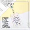 Portatarjetas de Cuello para Estudiantes, Tarjeta de Identificación, Tarjeta de Campus, Tarjeta de Comedor, Estuche Deslizante para Tarjetas, Venta al por Mayor, Portatarjetas de Identificación Unisex, Cubierta Protectora, Estuche Rígido