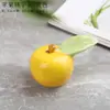 Jingdezhen Cerámica Palillero Vajilla Palillero de Manzana Palillero de Fruta Hotel Mesa Artesanía Pequeños Adornos