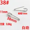 Alfinetes de Segurança Grandes Simples do Fabricante para Roupas, Bolsas, Tapetes, Suéteres, Xales, Broches Decorativos de Ferro