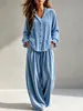Annuo Desarrollo Propio 2026 Ropa Europea y Americana para Mujer Estación Independiente de Amazon Moda Casual Cardigan de Terciopelo Bolsillos Conjunto Holgado