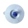 Taza de 10 cm tapa de silicona para taza tapa creativa para taza puede poner cuchara tapa de taza con cabeza redonda tapa antipolvo fabricantes