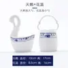 Jingdezhen plato cuenco de porcelana azul y blanco plato decoración de mesa juego de vajilla vintage vajilla antigua imitación pintado a mano cuenco plato juego estilo chino