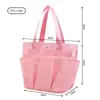 Bolsa de aseo multi-bolsillo de gran capacidad, Bolsa deportiva de fitness para hombre, Bolsa de almacenamiento portátil para exteriores, Bolsa de almacenamiento de viaje para playa para mujer