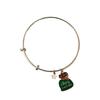 Pulsera de Navidad de Hombre Viejo Nueva y Caliente Pulsera Mejor Amiga para Mujer Pulsera de Tres Personas Pulsera de Dibujos Animados Linda Joyería
