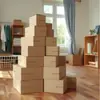 Cajas de Cartón al por Mayor para Entrega Express y Empaque Logístico, Directo de Fábrica, Cajas de Cartón Extra Duras y Súper Duras 1-13 # El Papel Corrugado es Impermeable