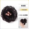 Peluca cabeza de albóndiga anillo de pelo hija capullo de flor cabeza simulación agarre de pelo parte superior craneal nueva estilo chino crecimiento del cabello disco de volumen artefacto