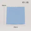 Paquete Individual Doble Cara Paño Pulidor de Plata Terciopelo de Piel de Ciervo Paño Pulidor para Cubiertos 8x8Cm Precio de Fábrica En Stock Listo Venta al por Mayor Directa