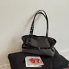 2026 Nova Moda Estilo Coreano Estilo Simples Nicho Grande Capacidade Bolsa Tote de Lona Bolsa de Ombro Único Bolsa de Axila Bolsa Transversal