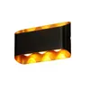 Nuevo producto transfronterizo: Lámpara de pared LED para exteriores con iluminación hacia arriba y hacia abajo para paredes exteriores de villas, vallas de patios y postes de puertas, lámpara de pared impermeable de doble cabezal