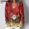 Sudadera de cuello redondo de marca independiente europea y americana, suéter de punto multicolor de manga larga con cuello en V para otoño e invierno, línea creativa original