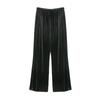 Pantalones de terciopelo perlado brillante coreanos que querrás usar todos los días
