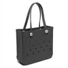 Bolsa de Gelatina Eva Nueva de Venta Caliente DIY Cesta con Agujeros Bolso Mini Lindo Bolso de Mano para Mujer Bolsa de Playa