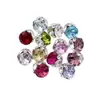 Cristal K9 forma redonda cuadrada sin base, pedrería apilada para arte de uñas DIY, accesorios de decoración de uñas, arte de uñas de primavera en 19 colores