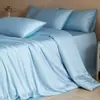 Juego de cuatro piezas de fibra de bambú natural Clase A, funda nórdica de fibra de bambú antibacteriana, juego de ropa de cama para el hogar de cuatro piezas de Lyocell Tencel