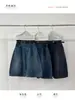 [Palco T] Plataforma T Guangzhou Treze Linhas Rua Americana Jeans Outono Calças Balloon Três Quartos 93118