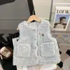 Colete feminino para outono e inverno, novo colete acolchoado infantil estiloso 2026, agasalho de bebê, roupas de inverno para crianças