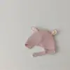 Gorros para Bebé Otoño e Invierno Estilo Nuevo Lindos y Súper Adorables Gorros de Punto para Bebés y Niños Pequeños Gorros de Lana Cálidos que Protegen los Oídos para Niños y Niñas