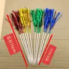 Etiqueta Descartável para Frutas Etiqueta de Abacaxi Etiqueta de Flamingo Bambu Cartão de Decoração para Bolo de Assar Plug-in Decoração de Mesa de Sobremesas