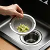Colador de cesta de acero inoxidable para fregadero de cocina, filtro de fregadero, filtro de lavabo, colador de fregadero para lavar platos con asa