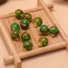 Estilo Nacional Hanfu Base de Flor de Metal Botones Decorativos Cosidos a Mano Hanfu Dinastía Song Dinastía Ming Accesorios para Ropa Qipao Piezas para DIY