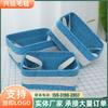 En stock Caja de almacenamiento de fieltro grueso plegable nórdico cesta de almacenamiento cesta de almacenamiento de fieltro para juguetes de niños logo imprimible