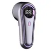 Recortador de Bolas de Pelo Hogareño Pantalla Digital Recargable Luz Azul Removedor de Bolas de Pelo de Ropa Afeitadora Portátil para Suéteres Transfronterizo
