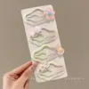 Presilha Bico de Pato para Meninas, Grampo Doce e Fofo para Franja e Cabelo Lateral, Presilha de Cabelo Adorável para Crianças, Grampo Super Fofo para Fios Soltos