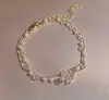 Pulseira requintada de alta qualidade para primavera e verão, pulseira versátil estilo coreano com borla, pulseira com pingente estilo férias, pulseira de pulso unissex