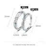 Nuevo Anillo de Pareja para San Valentín Tanabata Hombres y Mujeres Chapado Plata 925 Lazo Anillo Suelto Anillo Creativo Estilo Coreano